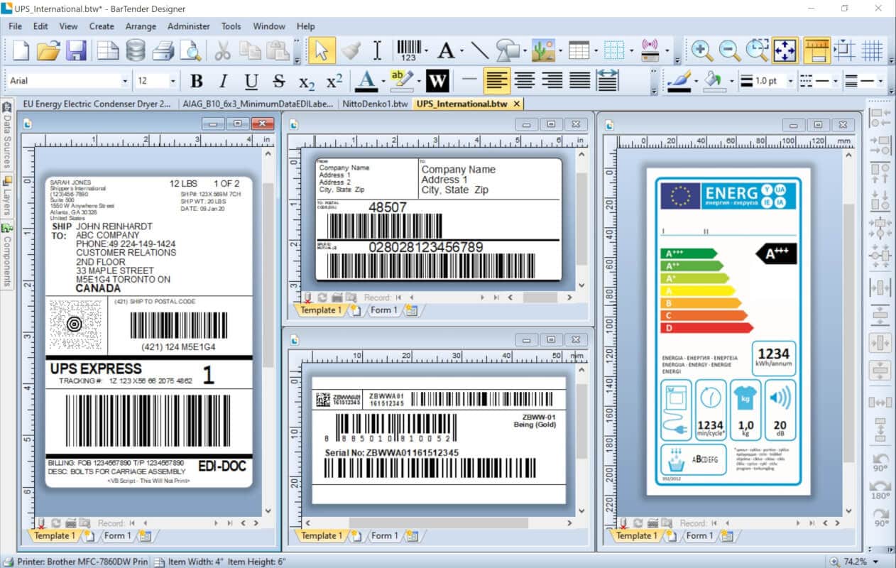 UDI标签设计软件